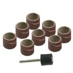 Komplet 8 brusnih trakov s trnom K60 K120 DEDRA_Mior1