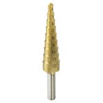 Stopenjski sveder 4-12mm, S6mm, HSS-TiN DEDRA_Mior1