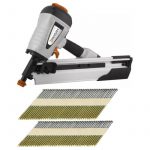 SET pnev. pištola za 34° žeblje + žeblji 2000kom 90mm + 2000kom 70mm DEDRA_Mior1