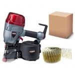 SET pnev. žebljalnik (boben 16°) + žeblji 3600kom 90mm + 6000kom 70mm WIMMER_Mior1