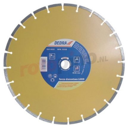 Laserski diamantni rezalni disk 12522.2mm - za armiran beton, granit, asfalt, opeko DEDRA_Mior1