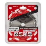 Krožni žagin list TCG 165x2.2x20mm, Z=60, 5°, za Alu, PVC, MDF MAKITA