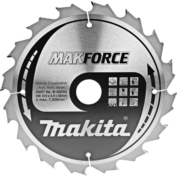 TCT MAKForce žagin list B-08230 MAKITA