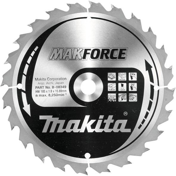 TCT MAKForce žagin list B-08349 MAKITA