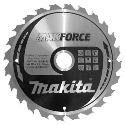 TCT MAKForce žagin list B-08383 MAKITA