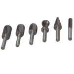 Rotorezkarji za biaks 6-delni set za mehko kovino DEDRA-