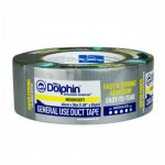 Tekstilni lepilni trak sive barve, 48mm x 50m