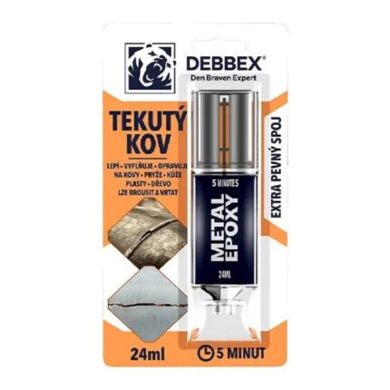 Epoxy kovinsko lepilo Den Braven 24ml - spoj za popravila