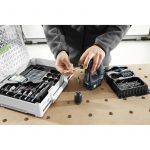 Akumulatorski vrtalnik z zamenljivimi nastavki Festool CXS 12 2,6-Set