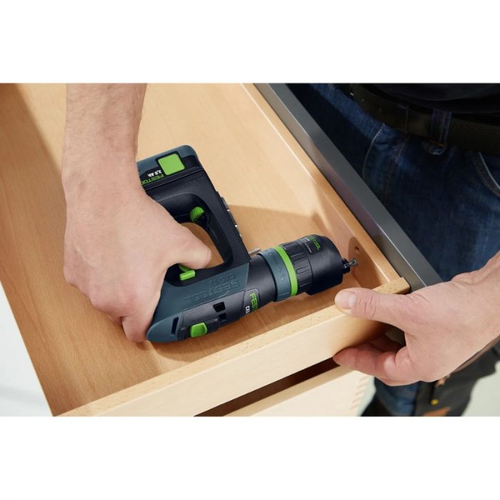 Akumulatorski vrtalnik z zamenljivimi nastavki Festool CXS 12 2,6-Set
