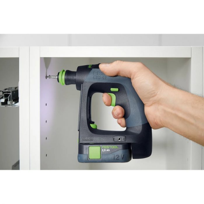 Akumulatorski vrtalnik z zamenljivimi nastavki Festool CXS 12 2,6-Set