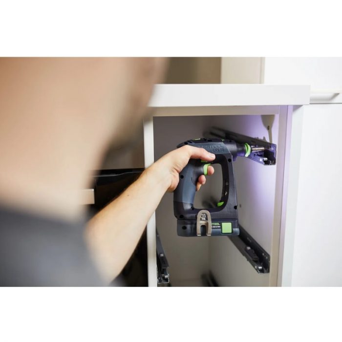 Akumulatorski vrtalnik z zamenljivimi nastavki Festool CXS 18 C 3,0-Set (11)