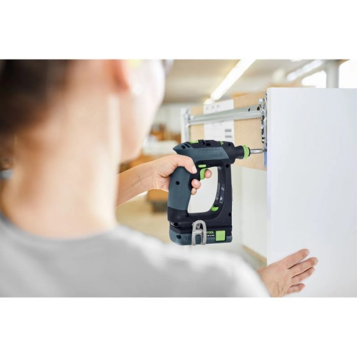 Akumulatorski vrtalnik z zamenljivimi nastavki Festool CXS 18 C 3,0-Set (11)