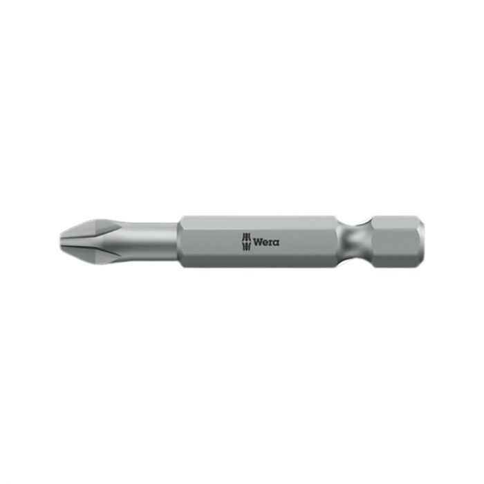 Bit-nastavek PH1x50mm Wera 851/4 TZ – kovinski nastavek dolžine 50 mm z 1/4" šestrobnim priključkom za natančno vijačenje