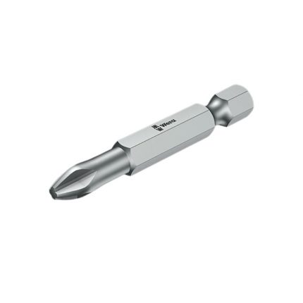 Bit-nastavek PH3x50mm Wera 851/4 TZ – robusten kovinski nastavek dolžine 50 mm z 1/4" šestrobnim priključkom, primeren za profesionalno vijačenje