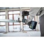 Akumulatorski kotni brusilnik Festool AGC 18-125 EBI-Plus z EC-TEC motorjem in Systainer kovčkom