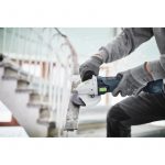 Akumulatorski kotni brusilnik Festool AGC 18-125 EBI-Plus z EC-TEC motorjem in Systainer kovčkom