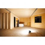 Gradbiščna LED svetilka Festool SYSLITE DUO-Set 576402 z 8000 lm in stojalom ST DUO 200