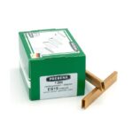 Sponke za pnevmatsko pištolo ES15CNKHA – pocinkane in smolene, 7800 kosov za profesionalno spenjanje