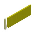 Sponke za pnevmatsko pištolo ES18CNKHA – pocinkane, 7800 kosov za profesionalno spenjanje