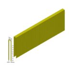 Sponke za pnevmatsko pištolo ES35CNKHA – 2600 kosov za profesionalno spenjanje