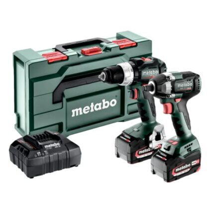 Akumulatorski komplet 18V Metabo Combo Set 2.9.3 z vrtalnikom, vijačnikom in kovčkom
