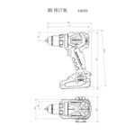 Akumulatorski komplet 18V Metabo Combo Set 2.9.3 z vrtalnikom, vijačnikom in kovčkom