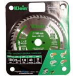 Krožni žagin list 160x1-8x20mm zob 48 HM WZ KLEIN-
