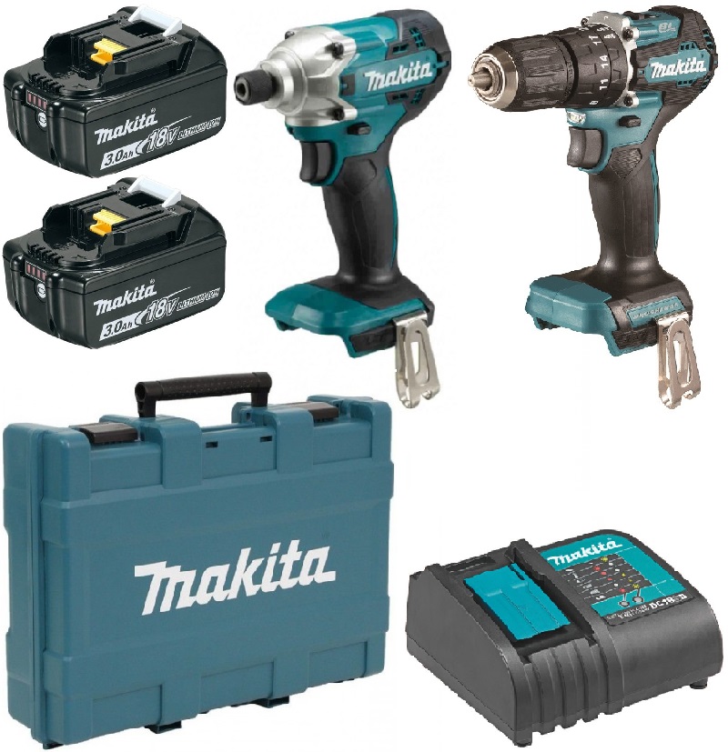 Udarni vijačnik + vibracijski vrtalnik 18V MAKITA Udarni vijačnik + vibracijski vrtalnik 18V MAKITA