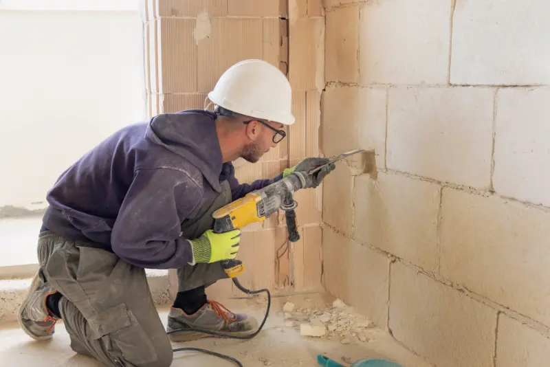 Kaj potrebuješ za uspešno vrtanje lukenj v beton ali zid?