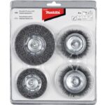 Krtače žične 4-delni set D-65729 MAKITA