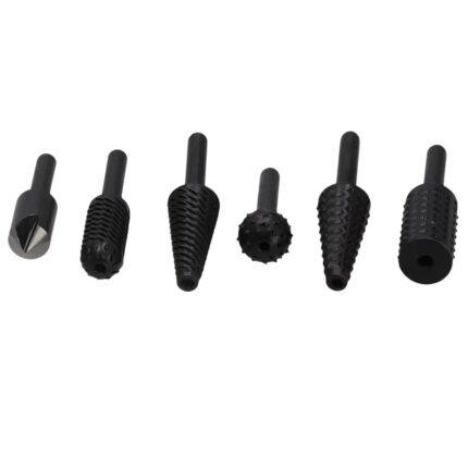 Rašplje za biaks 6-delni set za les DEDRA-