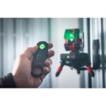 Daljinsko voden podstavek za laserje SOLA RCB za brezkontaktno poravnavo laserskih linij
