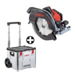 Akumulatorska krožna žaga Mafell K 105‑18 z vodilom in L‑BOXX kompletom